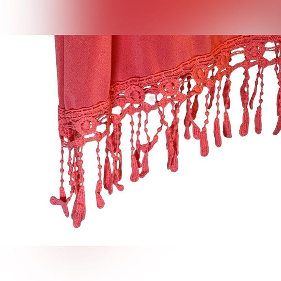 Women's Blouse Size 2X Pink Coral Short Sleeve - Picture 2 of 5